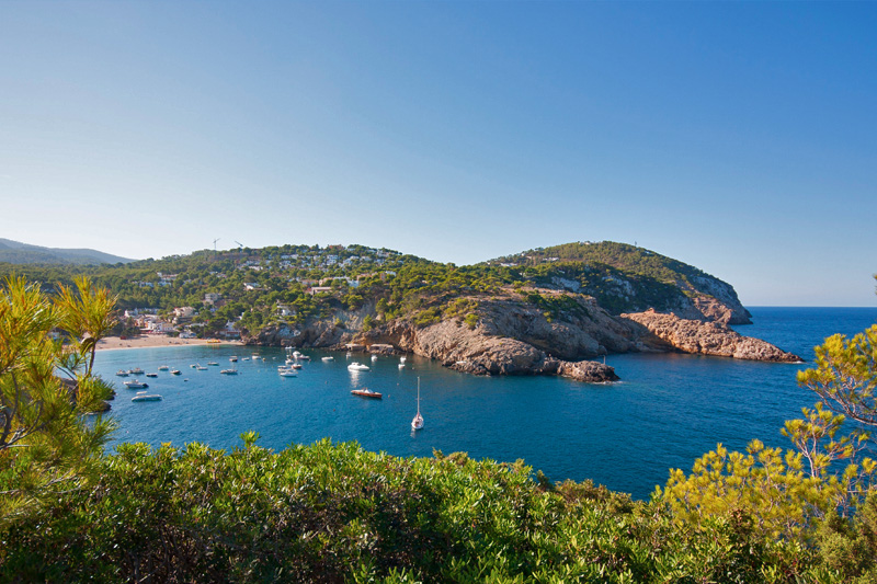 Kajak Route von Cala Carbó auf Cala Tarida - Ibiza