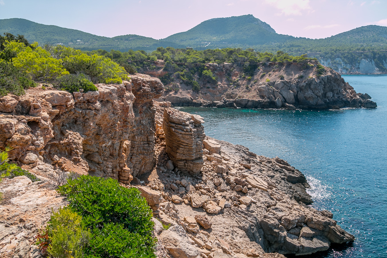 Cala Carbó - Cala d’Hort - Ses Païsses de Cala d’Hort - Santjosep.net